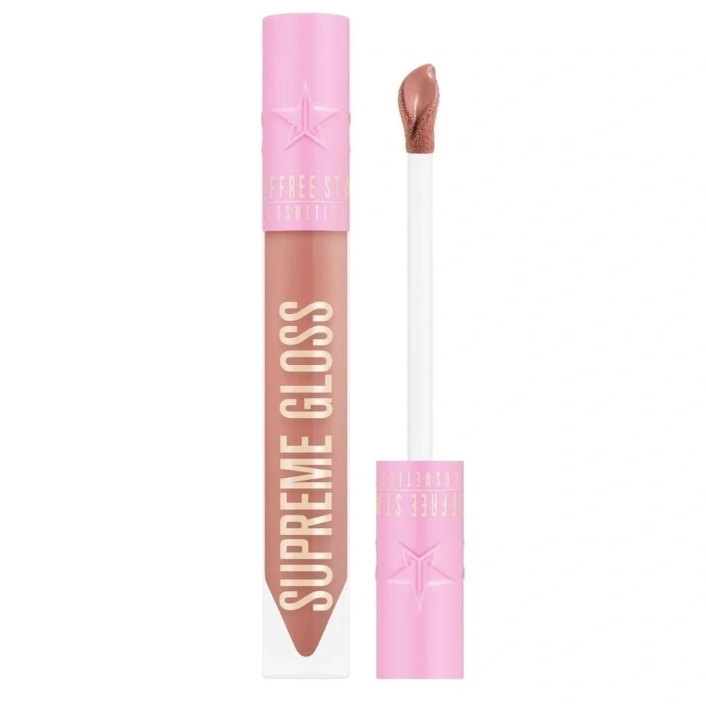 Jeffree Star Cosmetics Supreme Gloss in Shade House Tour (Soft Peach-Pink Nude)